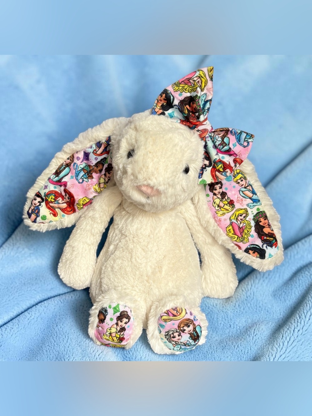 Jellycat bunny white-customized-medium